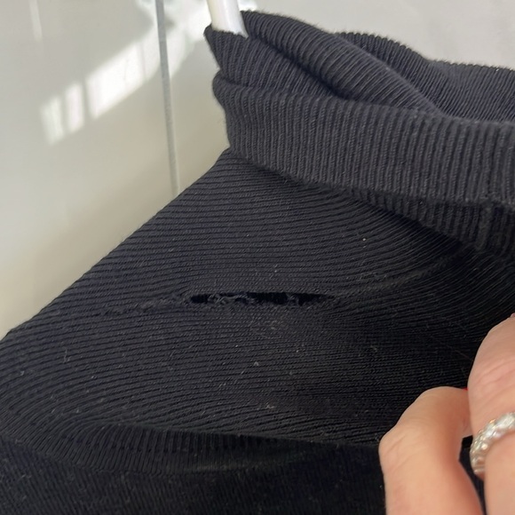 Zara black turtle neck sweater - Picture 4 of 6